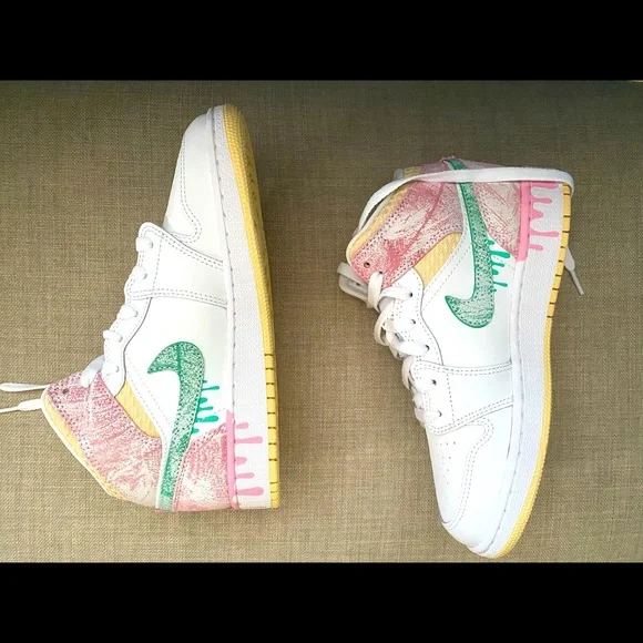 Nike Shoes Nike Air Jordan Mid Se Arctic Punch Ice Cream Drip